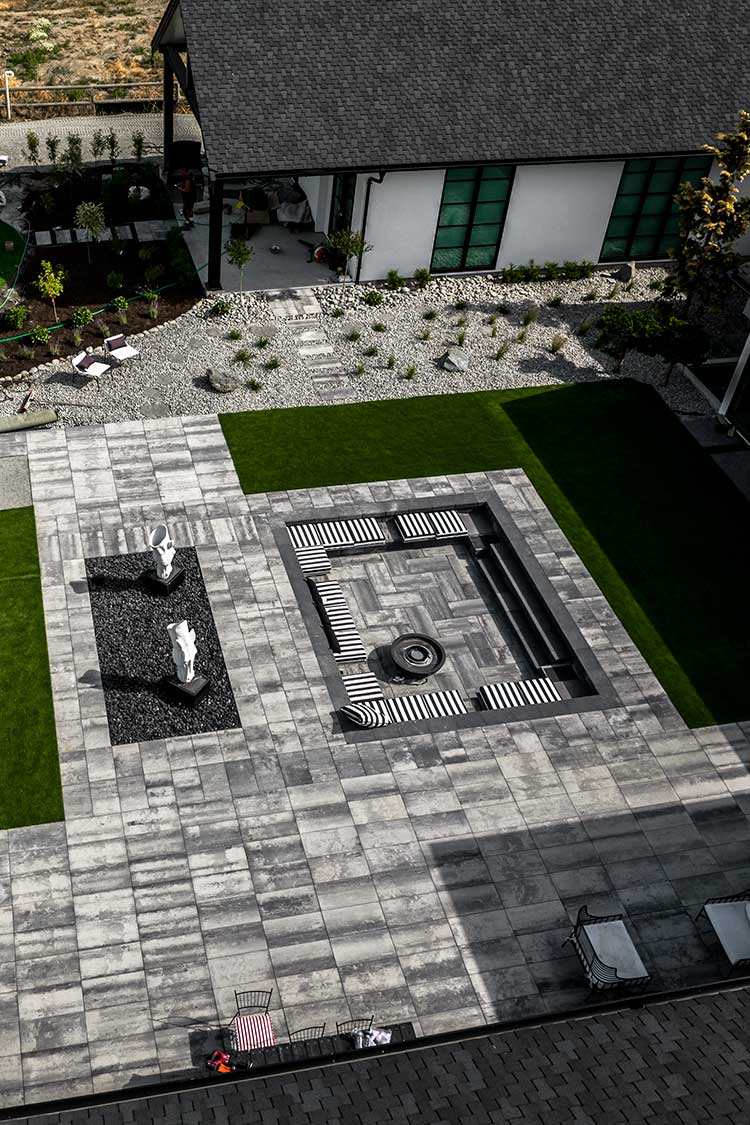 Stone Paving, Retaining Walls and Landscaping Services - Langley, Surrey and Vancouver Area